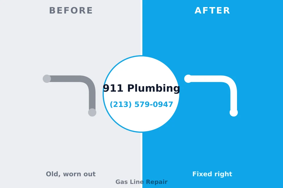 Before and after: plumbing repair Beattyville, KY